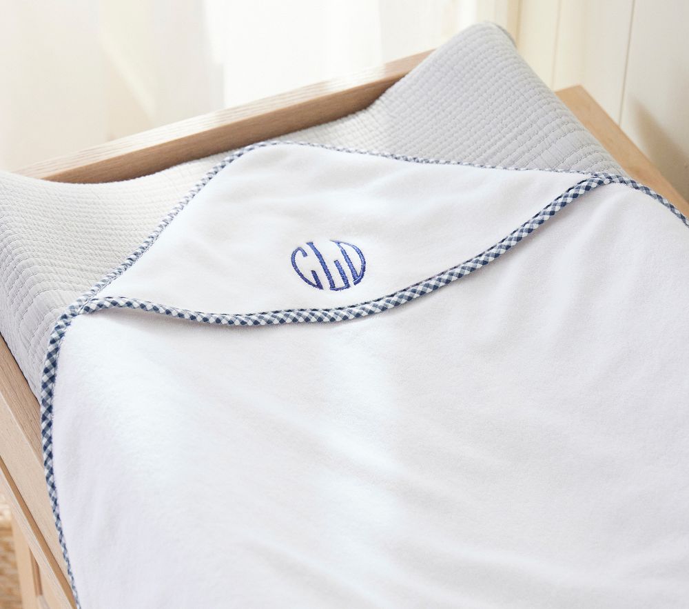 Gingham Baby Bath Wrap Washcloths Set Pottery Barn Kids Australia